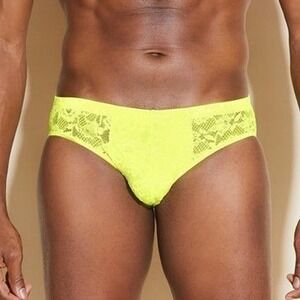 Cosabella Men's‎ Luxury Italian Comfort Lace Micro Brief Designer Underwear